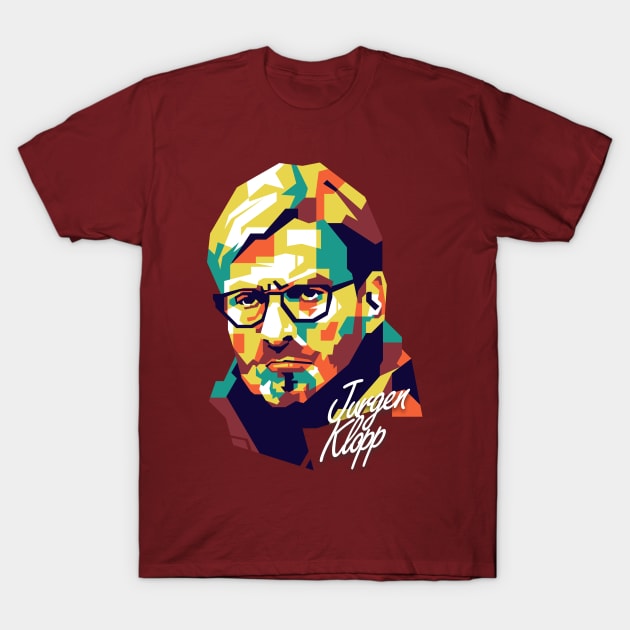 Klopp The Master Mind of Liverpool T-Shirt by pentaShop